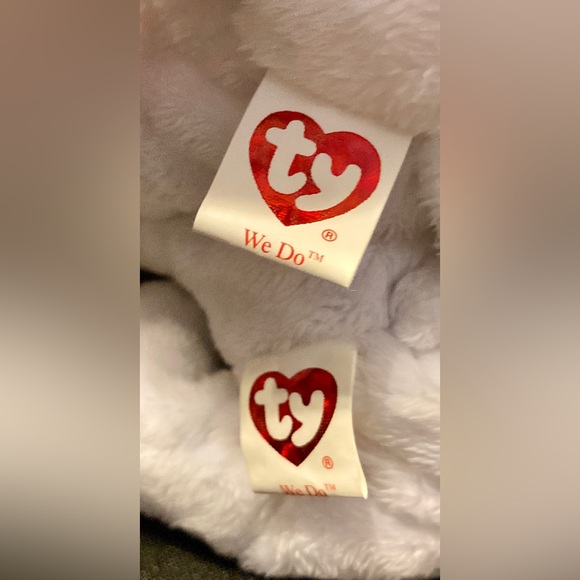 Ty duo “We Do” wedding Teddy bears - Picture 8 of 9